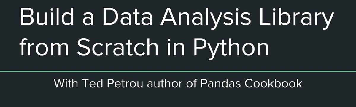 Data analysis library